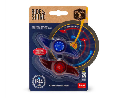 Set de 2 Luces Led para Radios de Bicicleta Space
