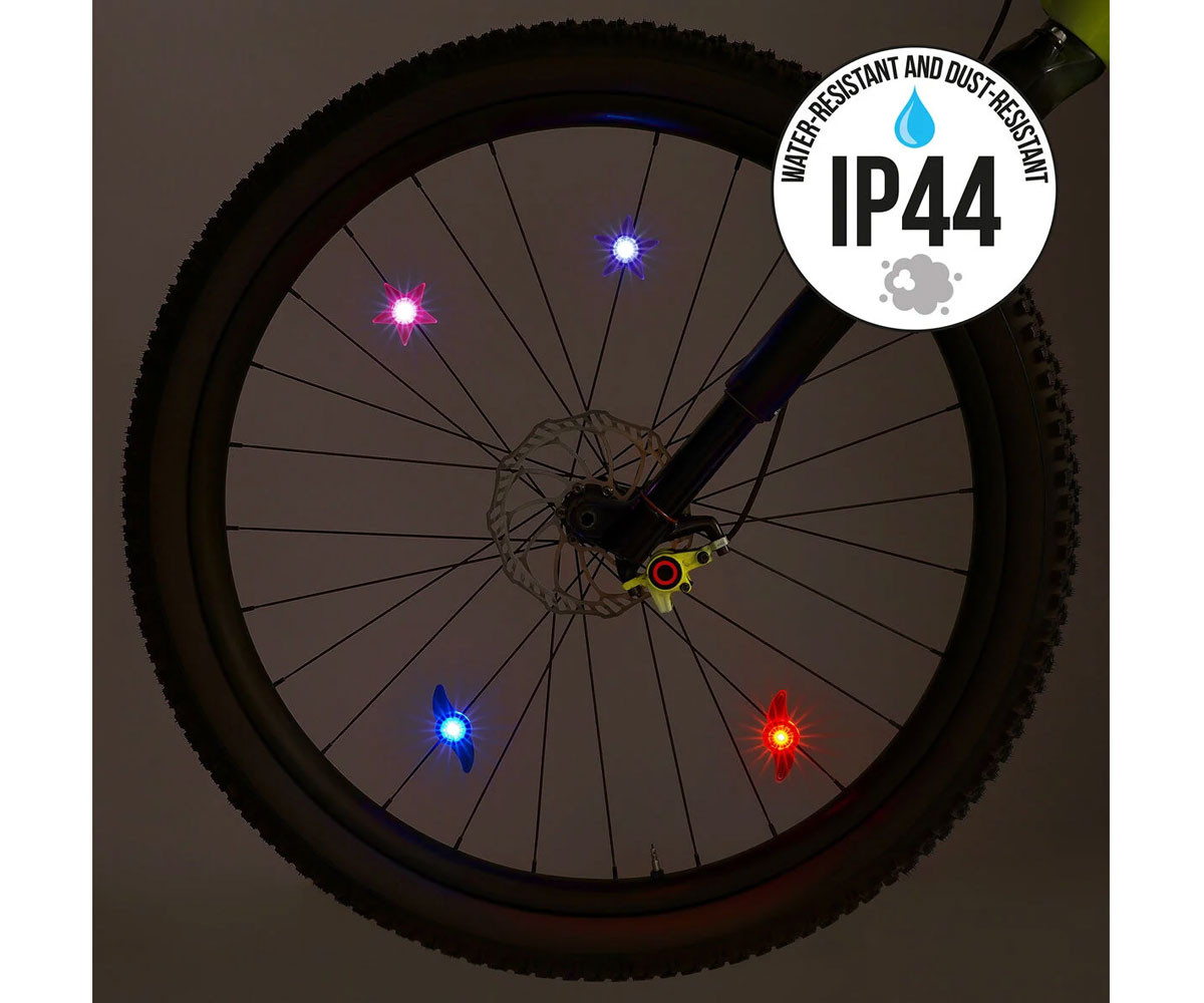 Set de 2 Luces Led para Radios de Bicicleta Space