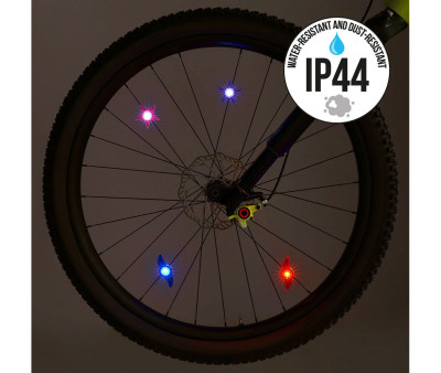 Set de 2 Luces Led para Radios de Bicicleta Space