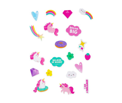 Stickers Reflectantes para Bicicleta Unicorn