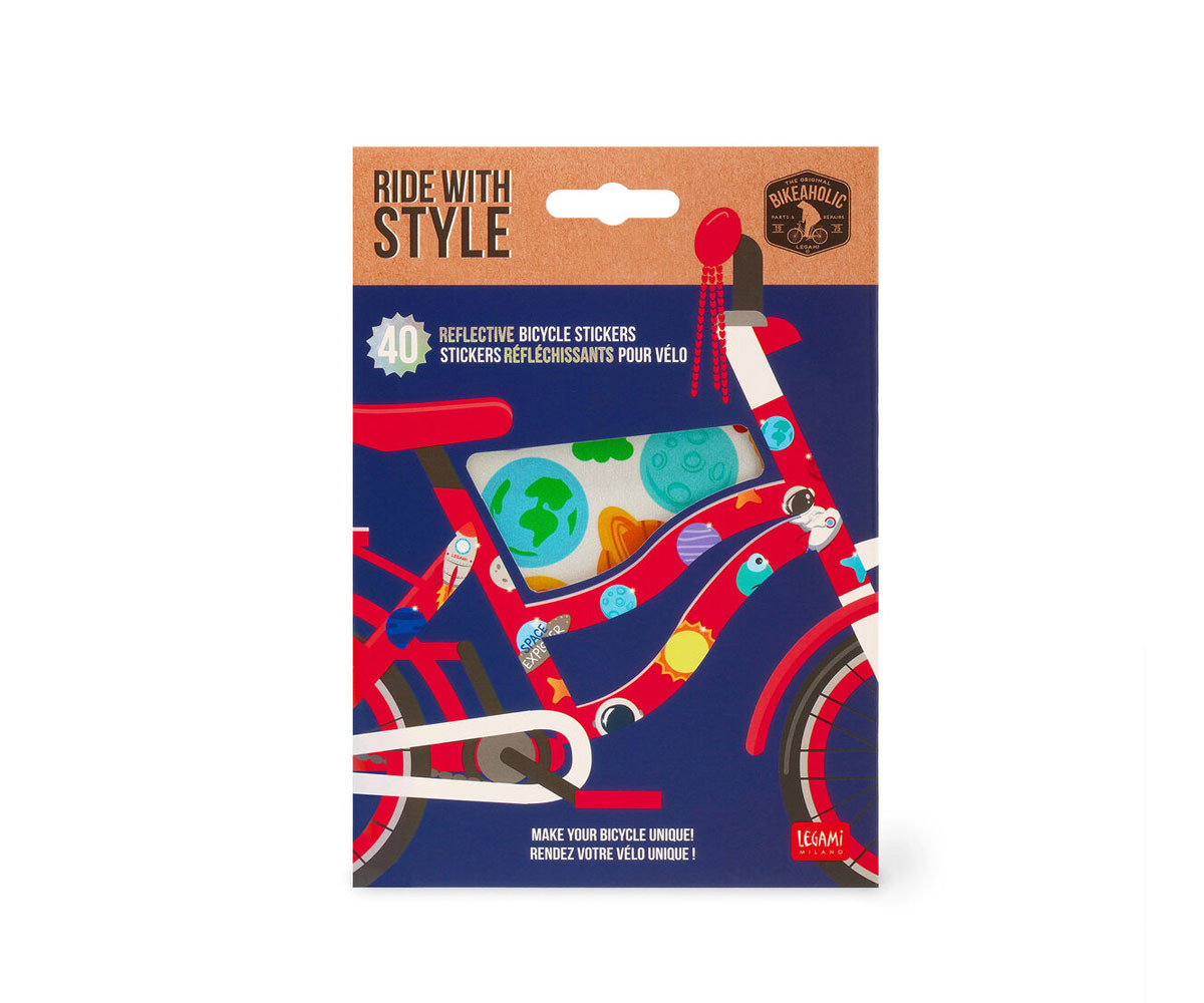 Stickers Reflectantes para Bicicleta Space