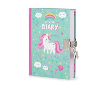Diario Secreto con Candado Unicornio