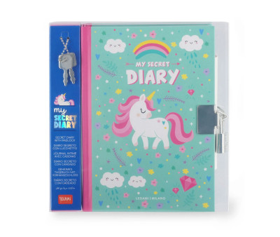 Diario Secreto con Candado Unicornio