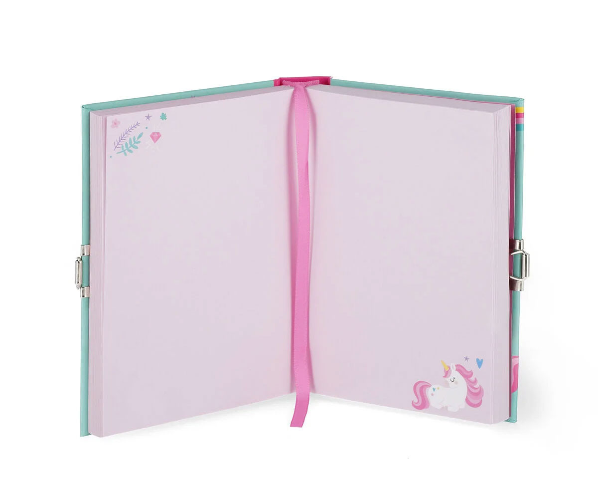 Diario Secreto con Candado Unicornio