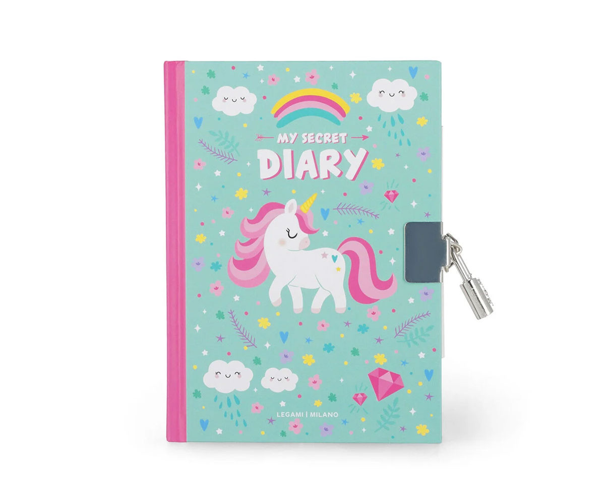 Diario Secreto con Candado Unicornio