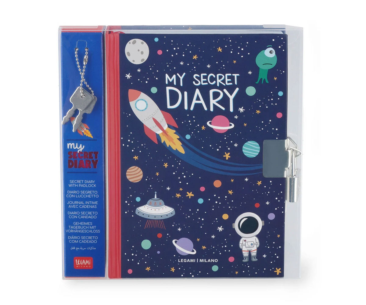 Diario Secreto con Candado Space