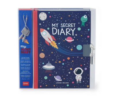 Diario Secreto con Candado Space