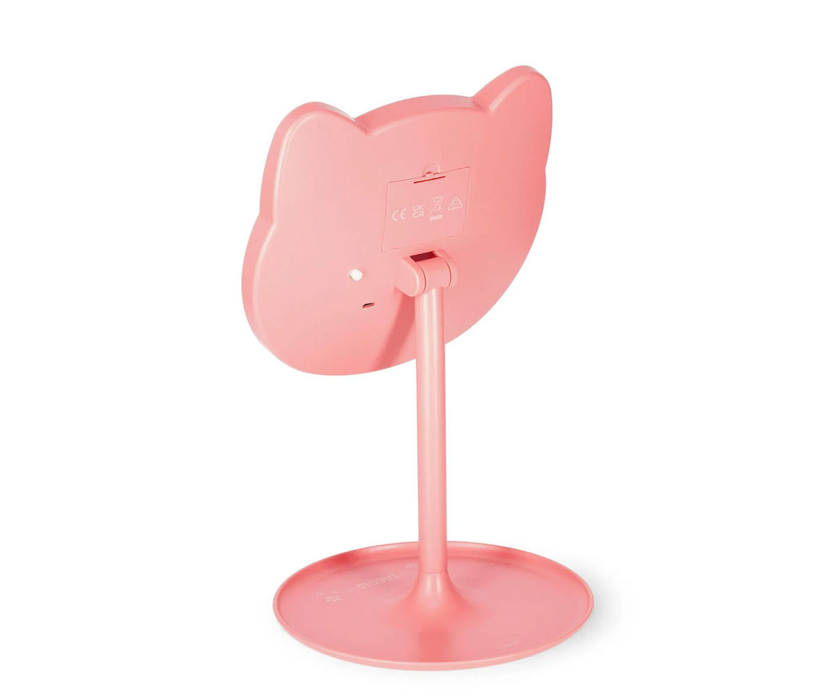 Espejo de Maquillaje con Luz Kitty