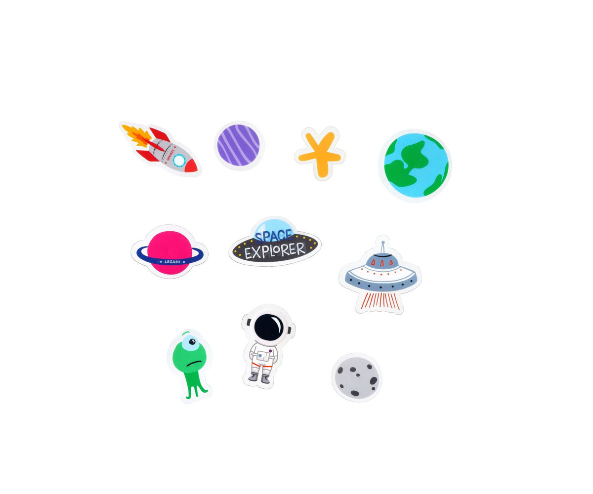 30 Decorazioni Raggi Bicicletta Space