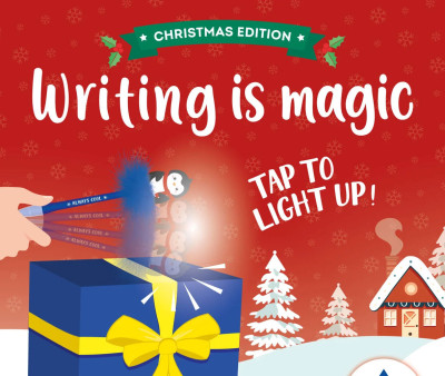 Bolígrafo de Gel Luminoso Pingüino