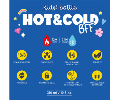 Borraccia Termica per Bambini Kitty