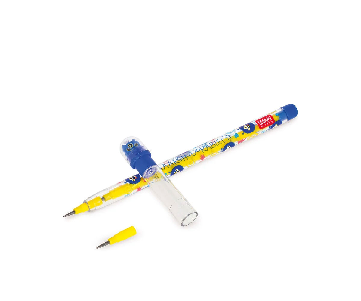 Portaminas Apilable con Borrador Monster