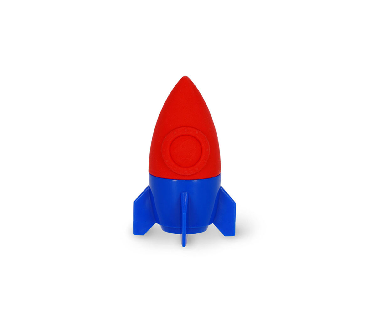 Sacapuntas con Goma Cohete Space