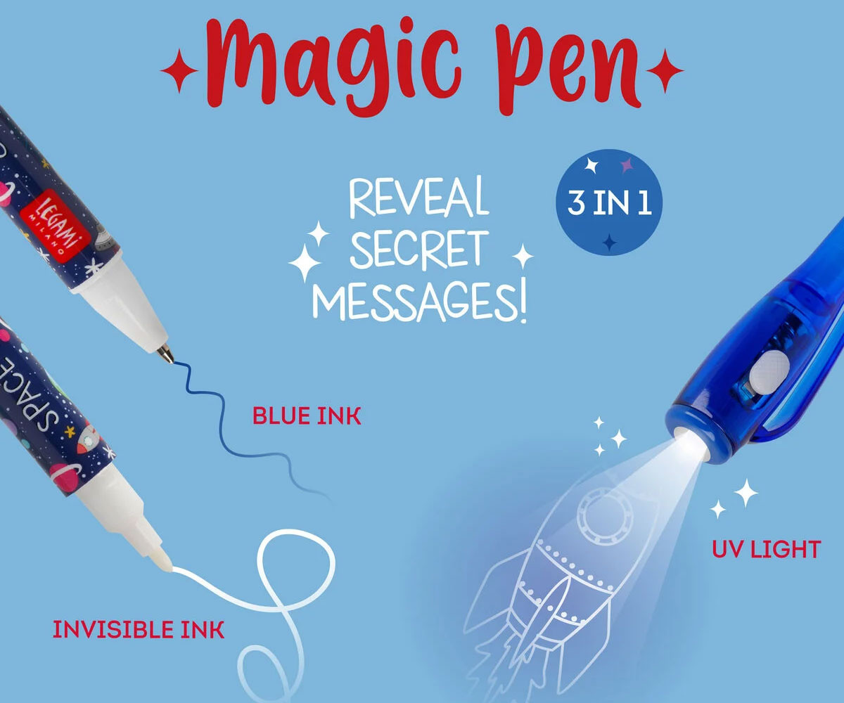 Bolígrafo con Tinta Invisible Space