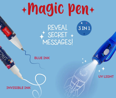 Bolígrafo con Tinta Invisible Space