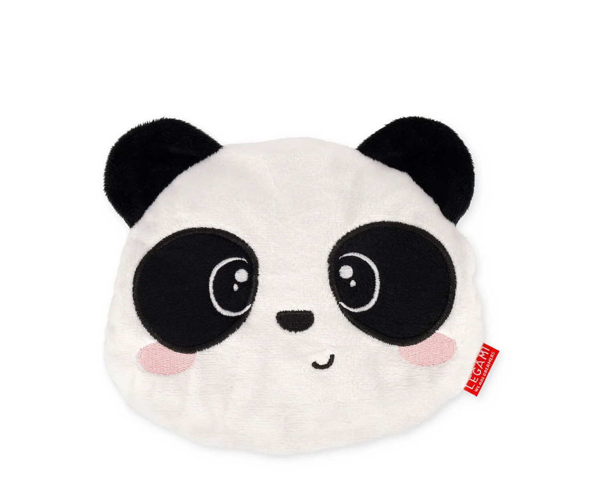 Cuscino Termico con Semi di Lino Panda