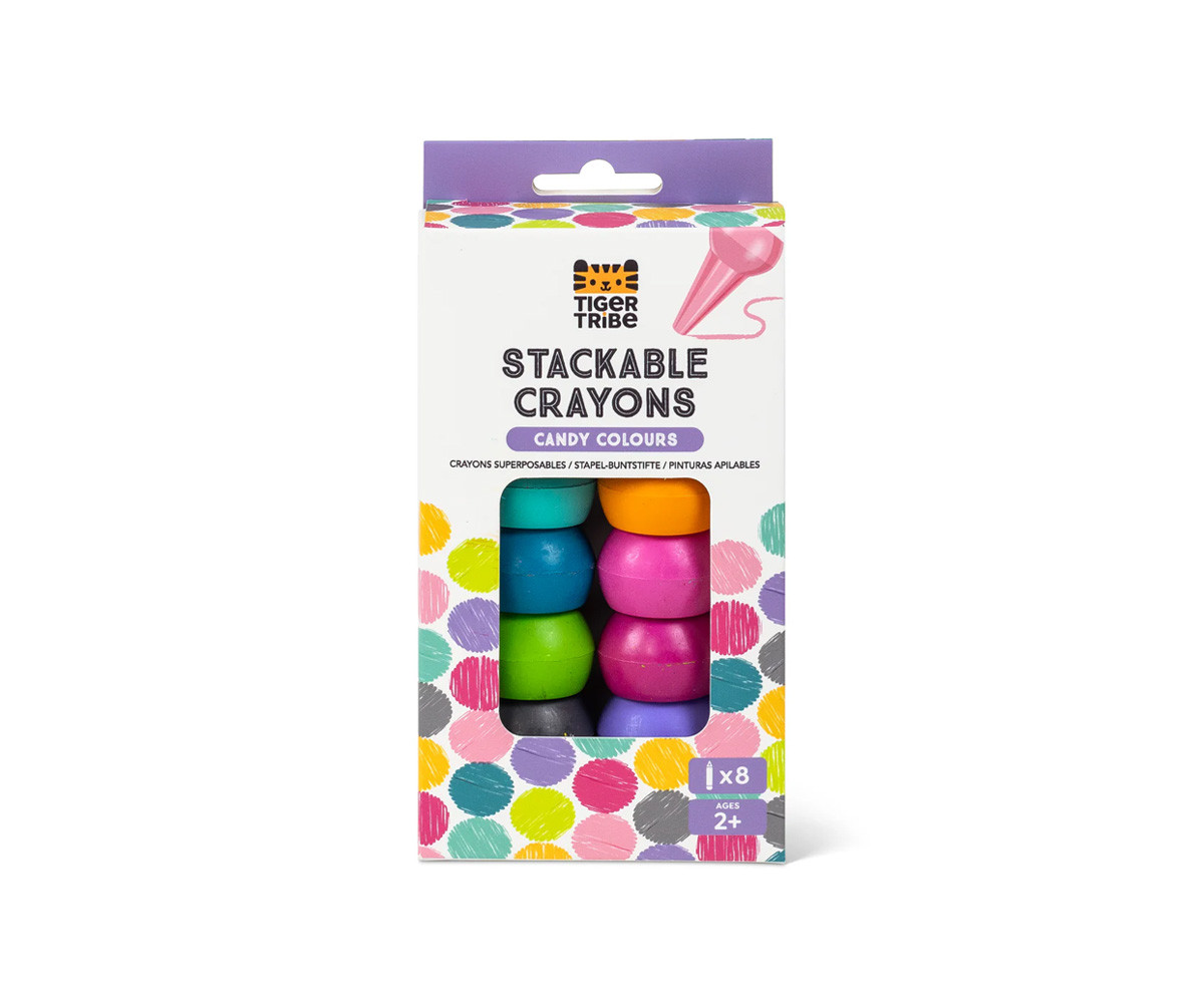 Eco Crayons Apilables Candy Colours