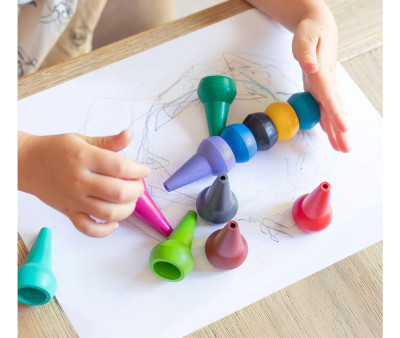 Eco Crayons Apilables Candy Colours