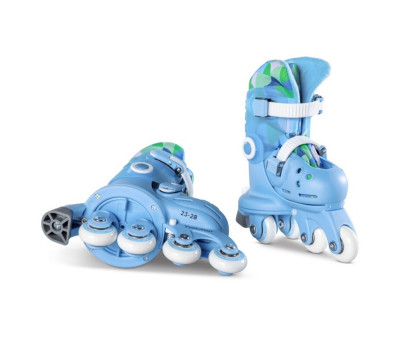 Patines Twista Azul Ajustables 2 en 1 T.23-28