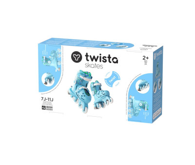 Patines Twista Azul Ajustables 2 en 1 T.23-28