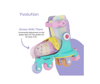 Patines Twista Rainbow Ajustables 2 en 1 T.23-28