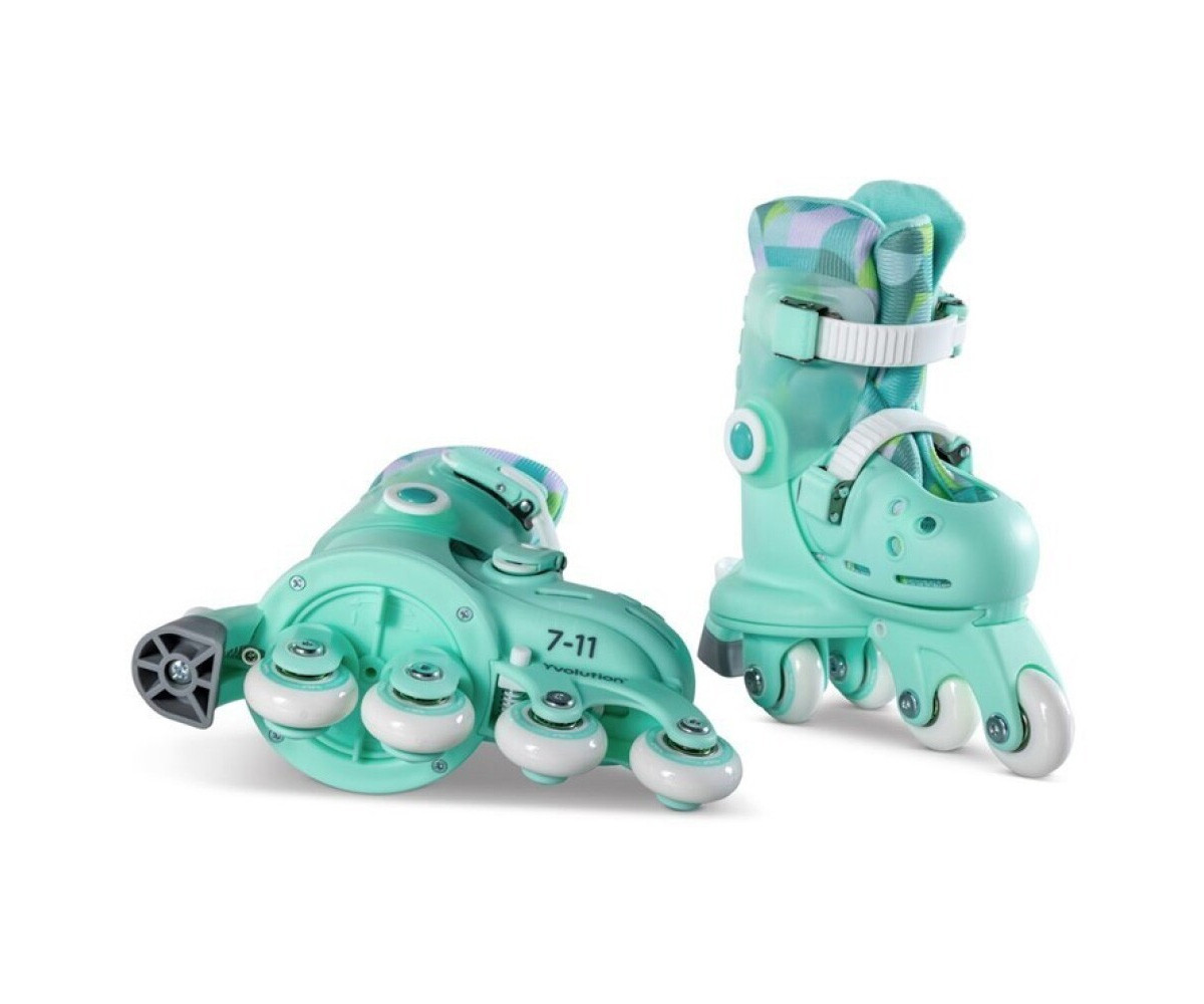 Patines Twista Verde Ajustables 2 en 1 T.23-28 Yvolution