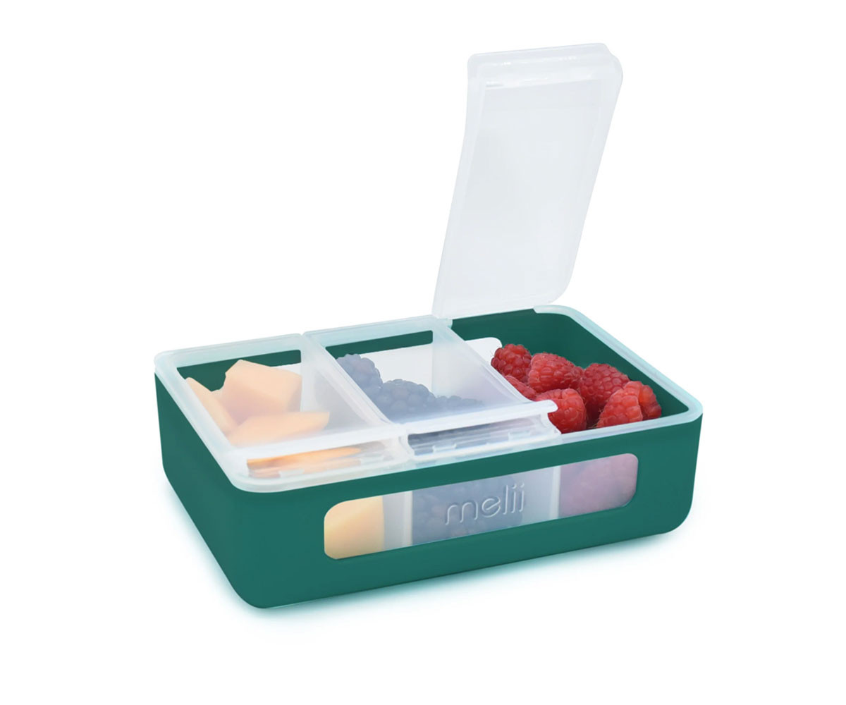 Caja Snackle Box de 3 Compartimentos