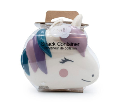 Porta Alimentos Snack Unicorn Luxe