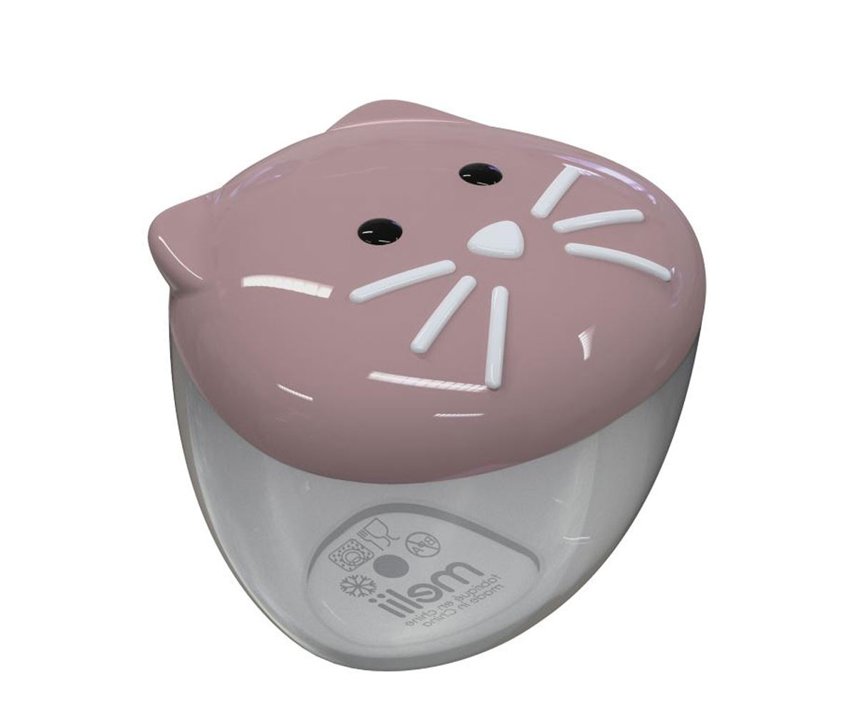 Porta Alimentos Snack Gato Luxe