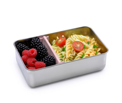 Caja Bento de Acero Inoxidable Pink