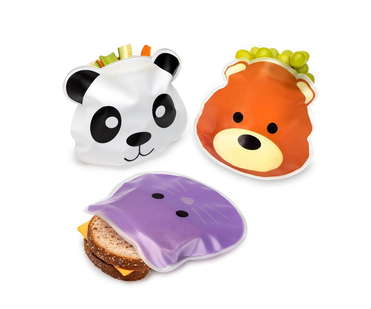 6 Bolsas Reutilizables Animales