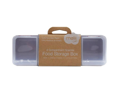 Caja Snackle 4 Compartimentos Pink Luxe