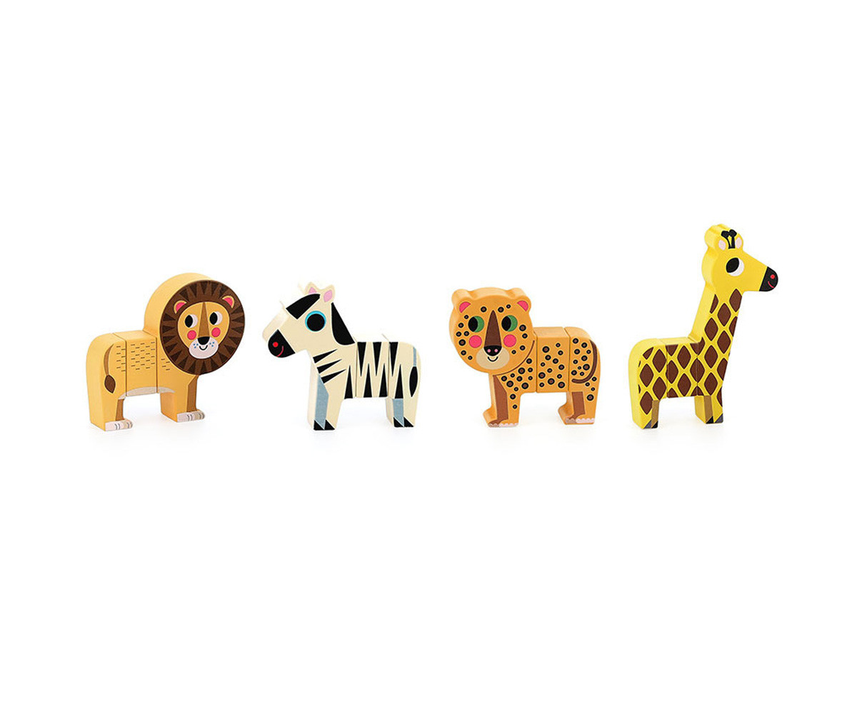 Juego Magnético Animales Salvajes