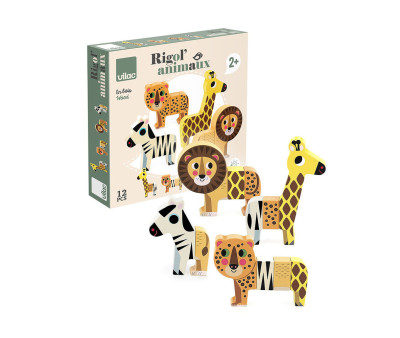 Juego Magnético Animales Salvajes