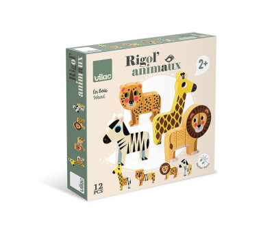 Juego Magnético Animales Salvajes