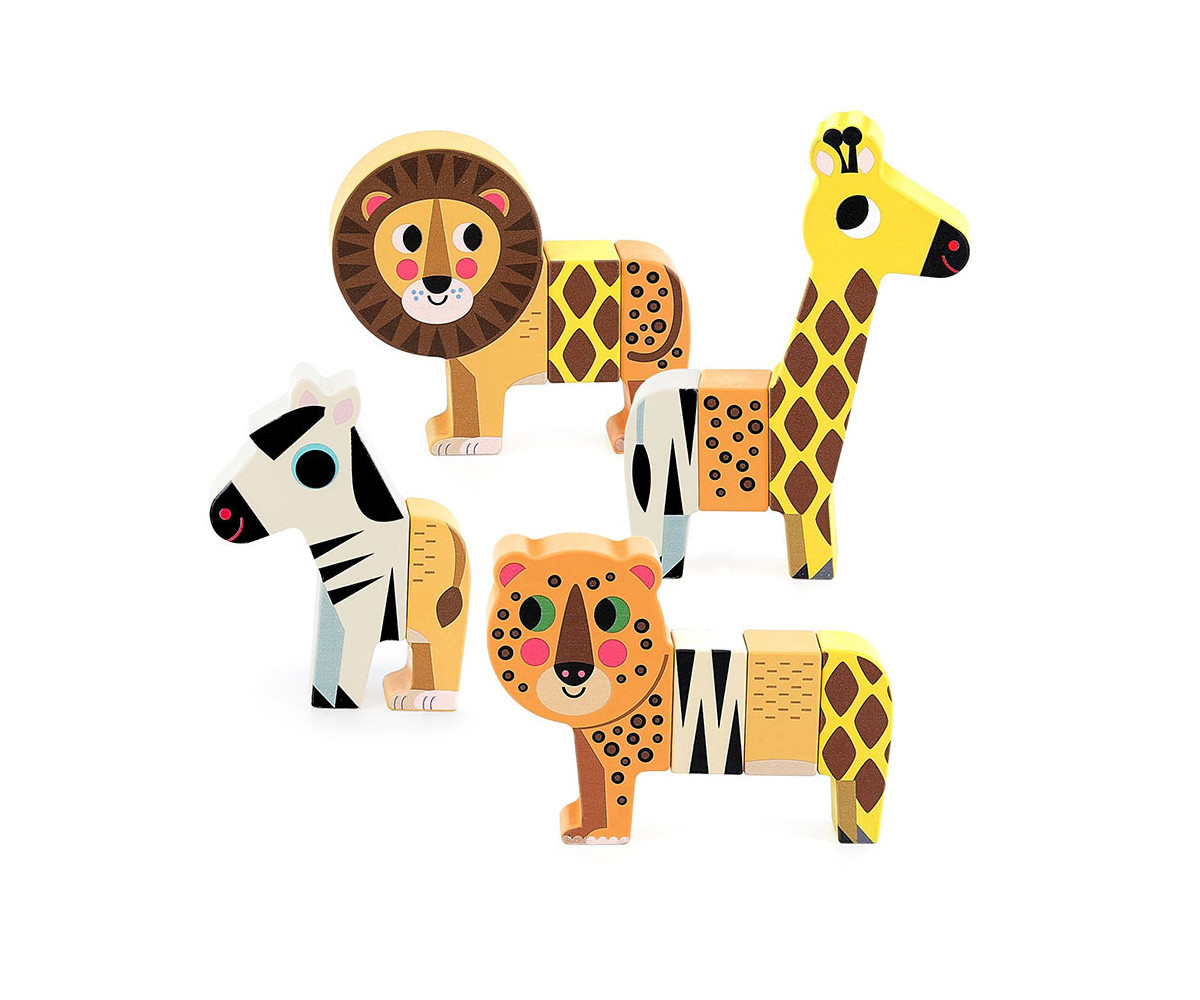 Juego Magnético Animales Salvajes