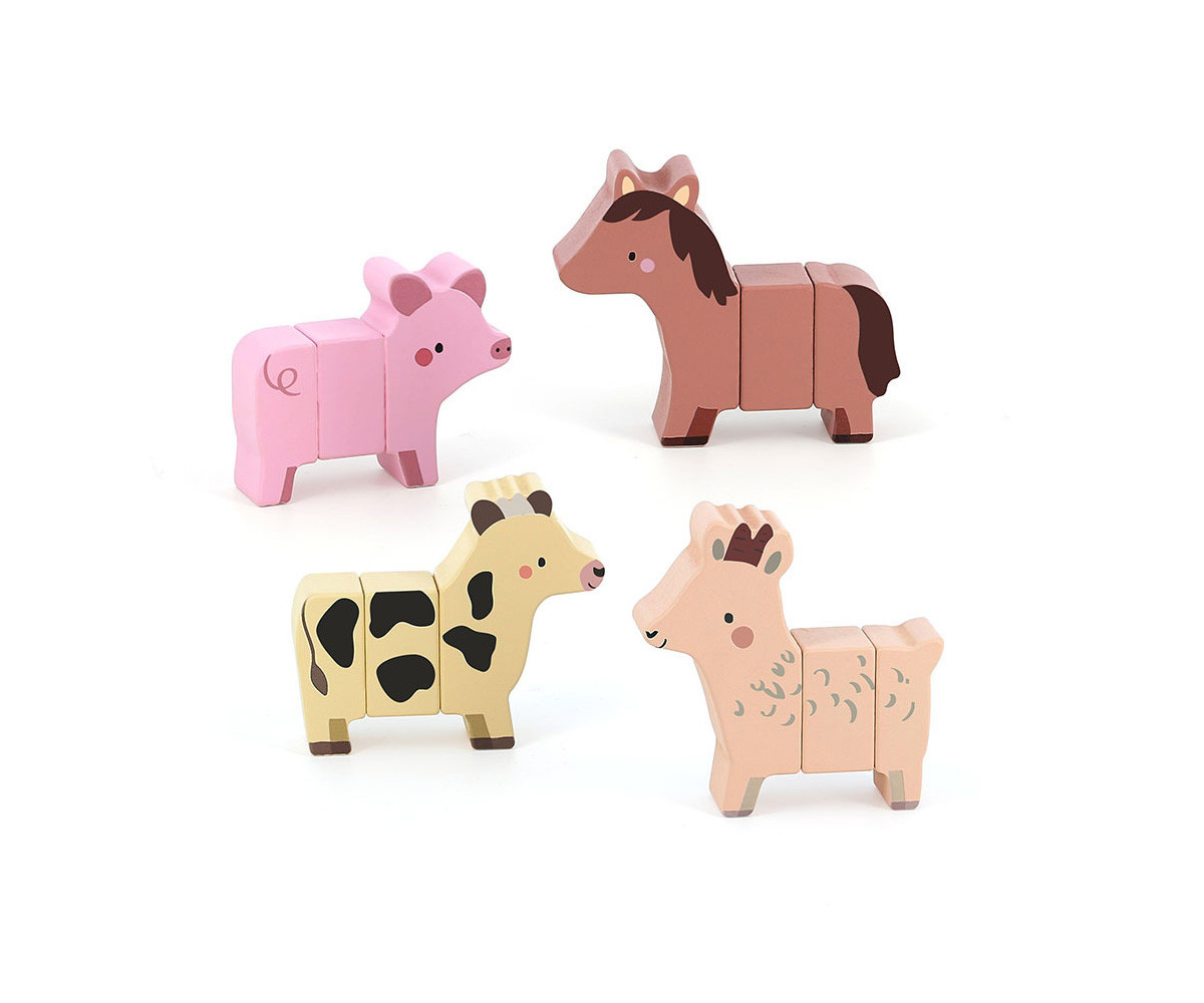 Juego Magnético Animales de Granja