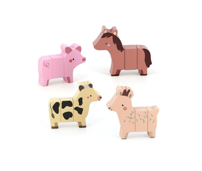 Juego Magnético Animales de Granja