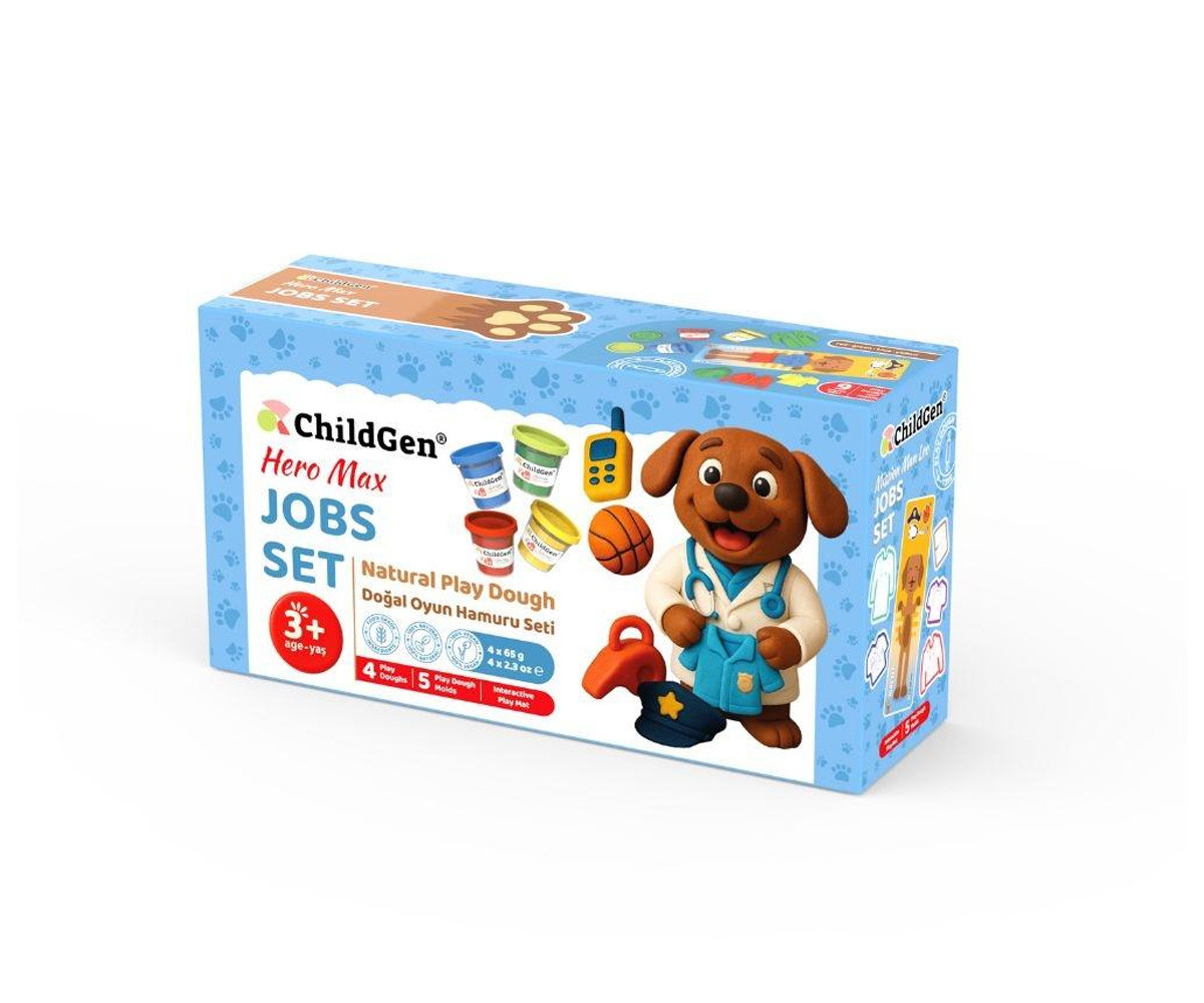 Set de Plastilina Natural Hero Max Jobs