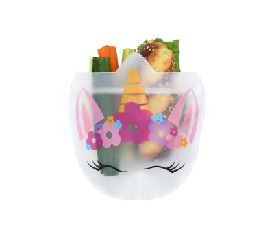 6 Bolsas Reutilizables Unicornio