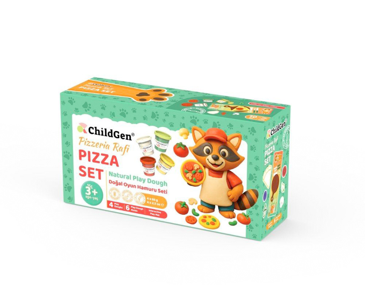 Set de Plastilina Natural Pizzeria Rafi