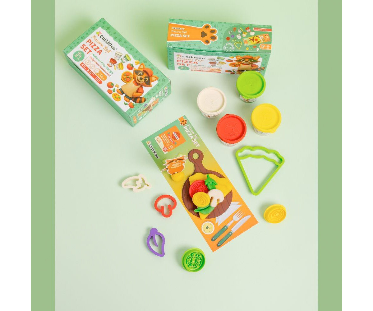 Set de Plastilina Natural Pizzeria Rafi