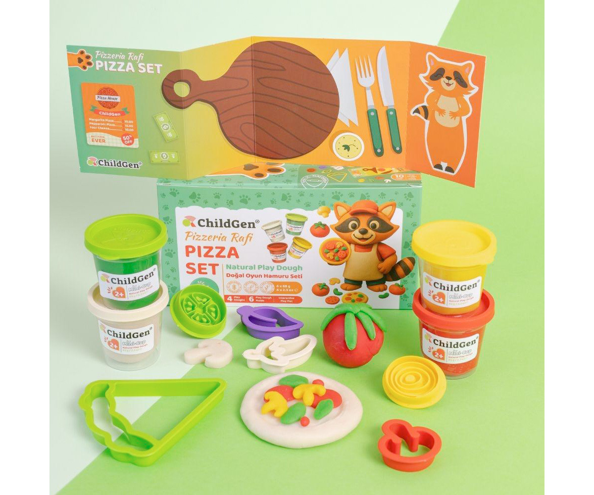 Set de Plastilina Natural Pizzeria Rafi