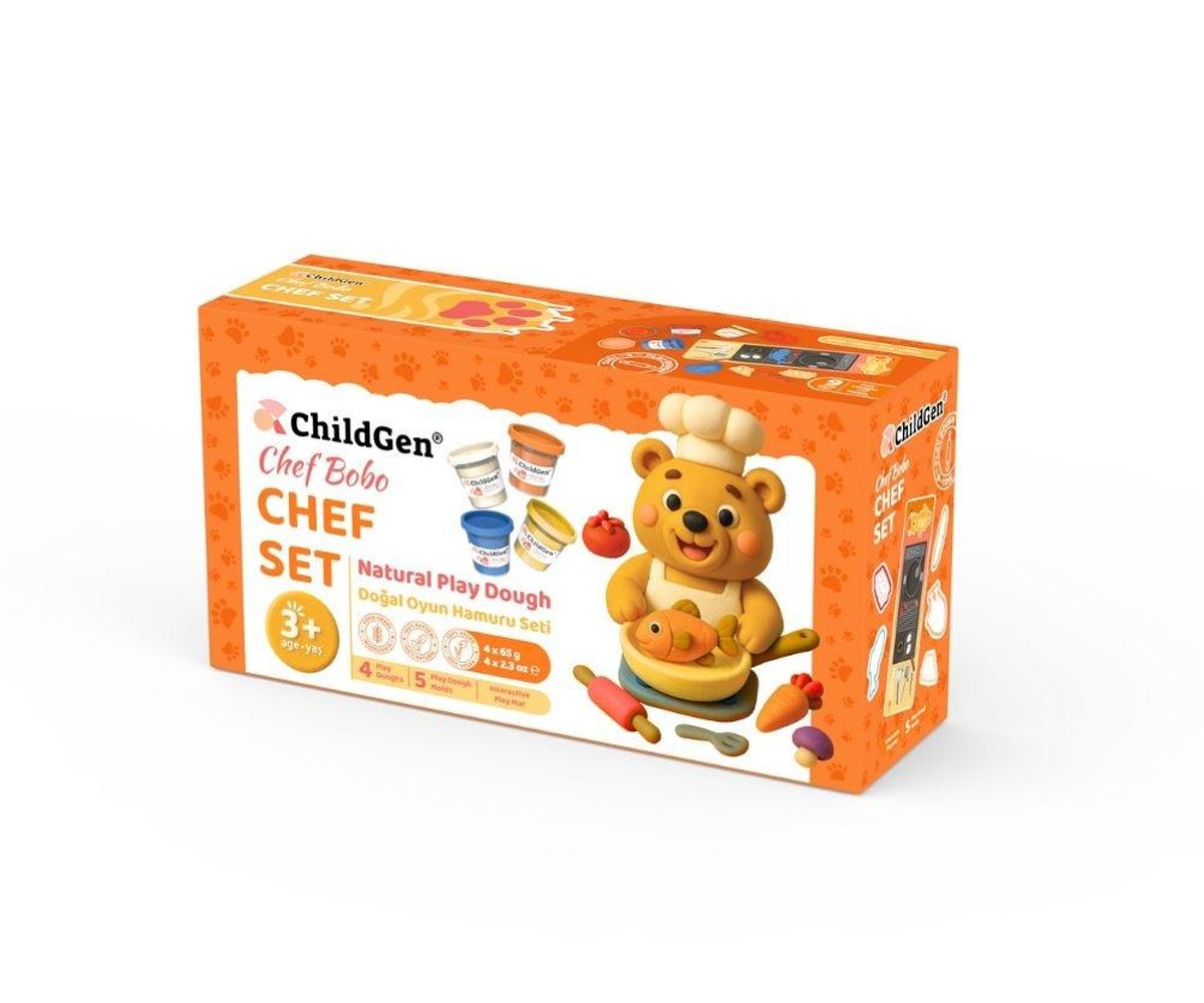 Set de Plastilina Natural Chef Bobo