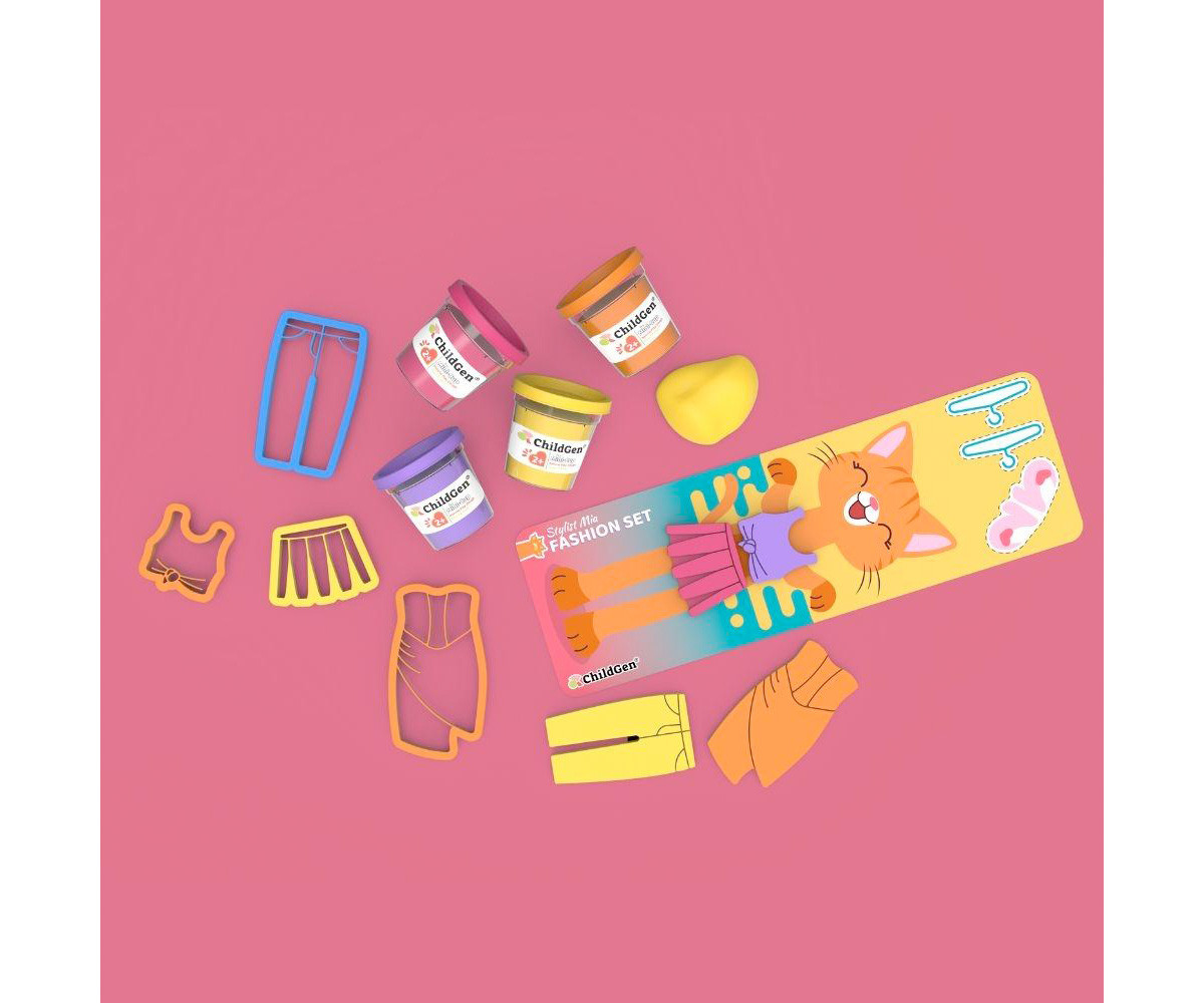 Set de Plastilina Natural Estlista Mia