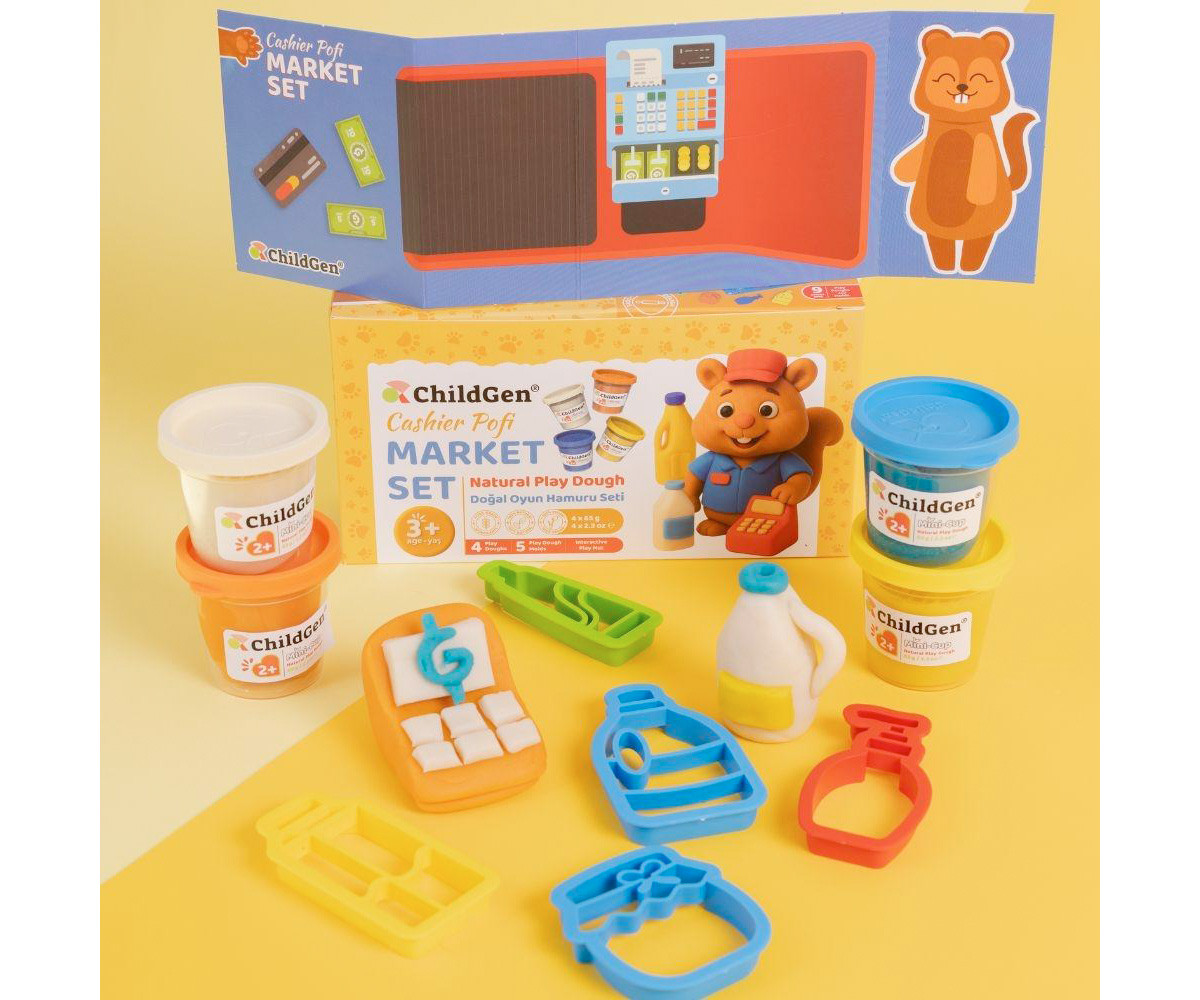 Set de Plastilina Natural Tendera Pofi