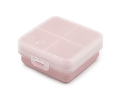 Set 4 Compartimentos Snackle Box Petite Rosa