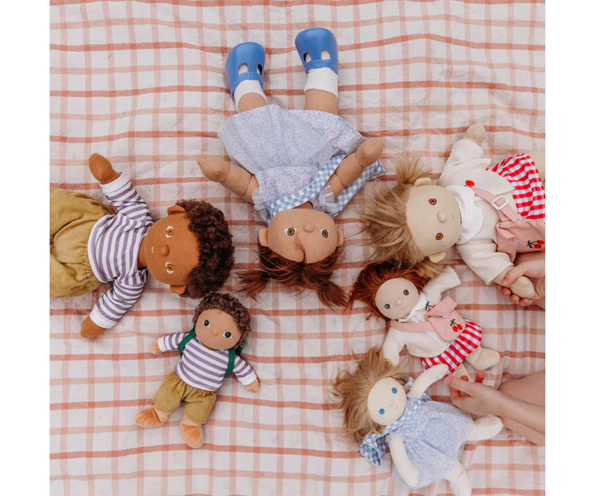 Bambola Dinkum Dinky Dress Me Finn Fernwood