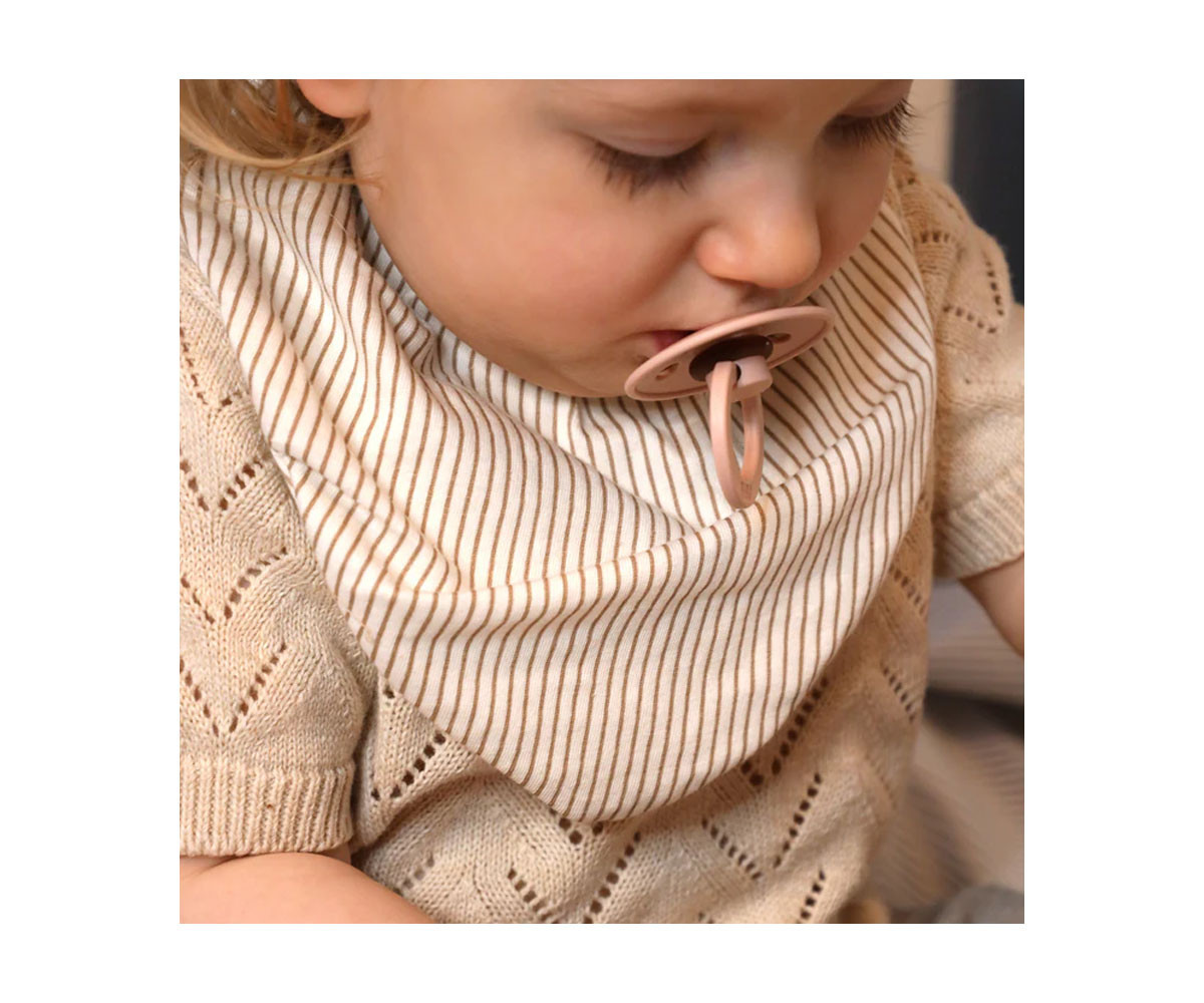 2 Bandanas Classic Stripes  Camel