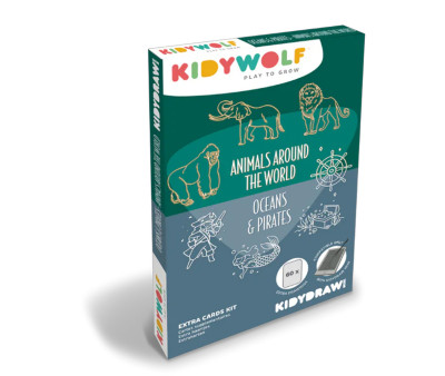 Plantillas KidyDraw Mini Animales, Océanos y Piratas